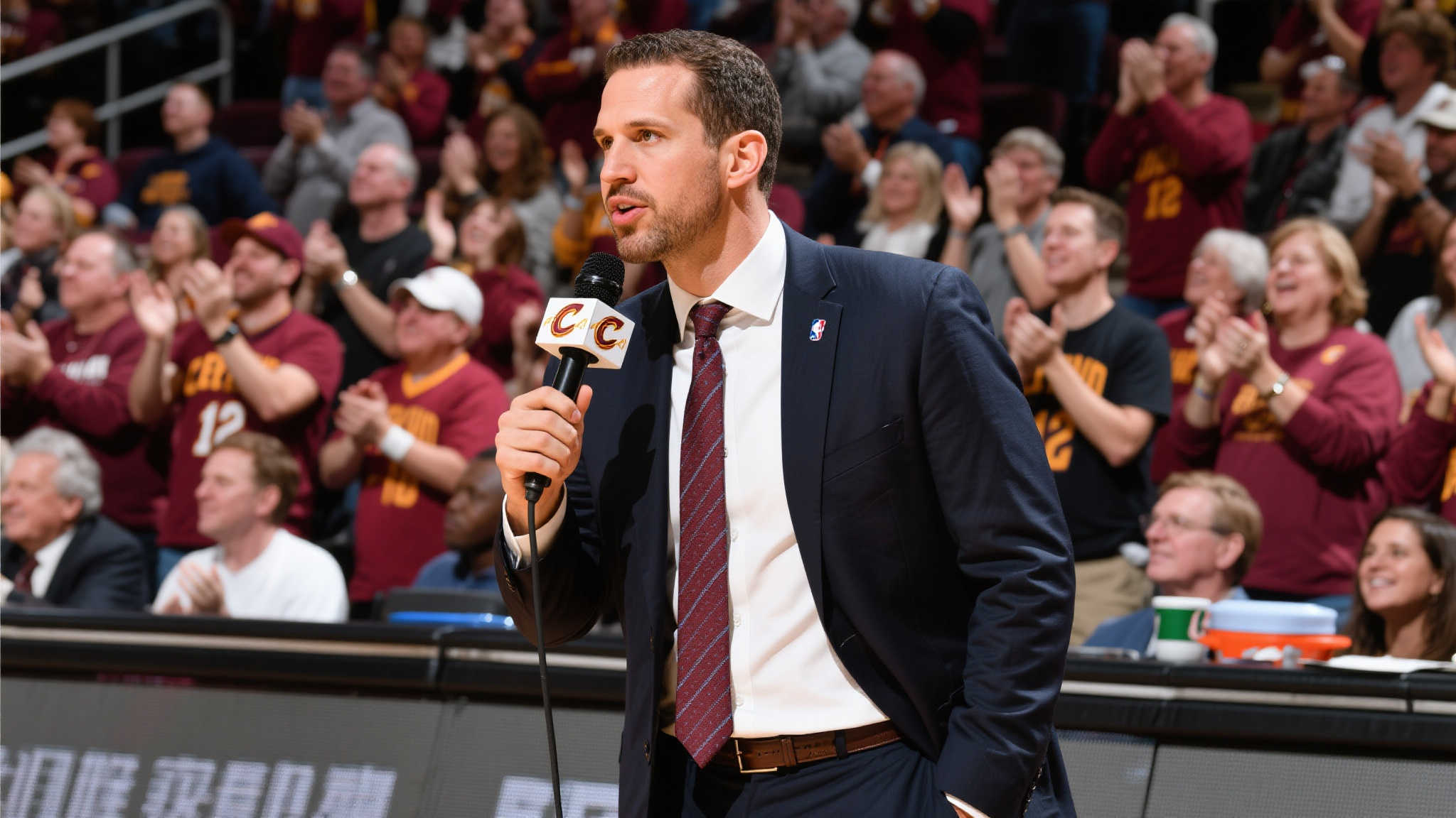 他在采访中 他在采访中